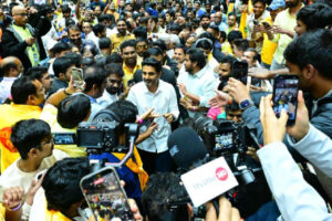 Dallas Turns Yellow: Nara Lokesh Gets a Heartfelt Welcome From Telugu Community